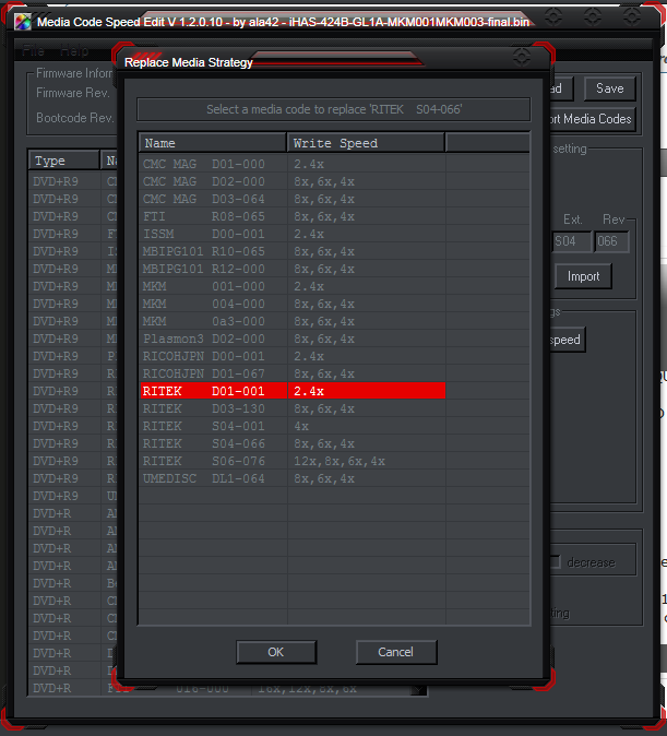 Choosing a 2.4x write strategy for the media code inside MediaCodeSpeedEdit